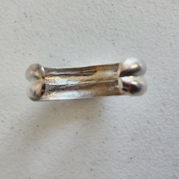 Silver Bangle Bracelet - Picture 4 of 8